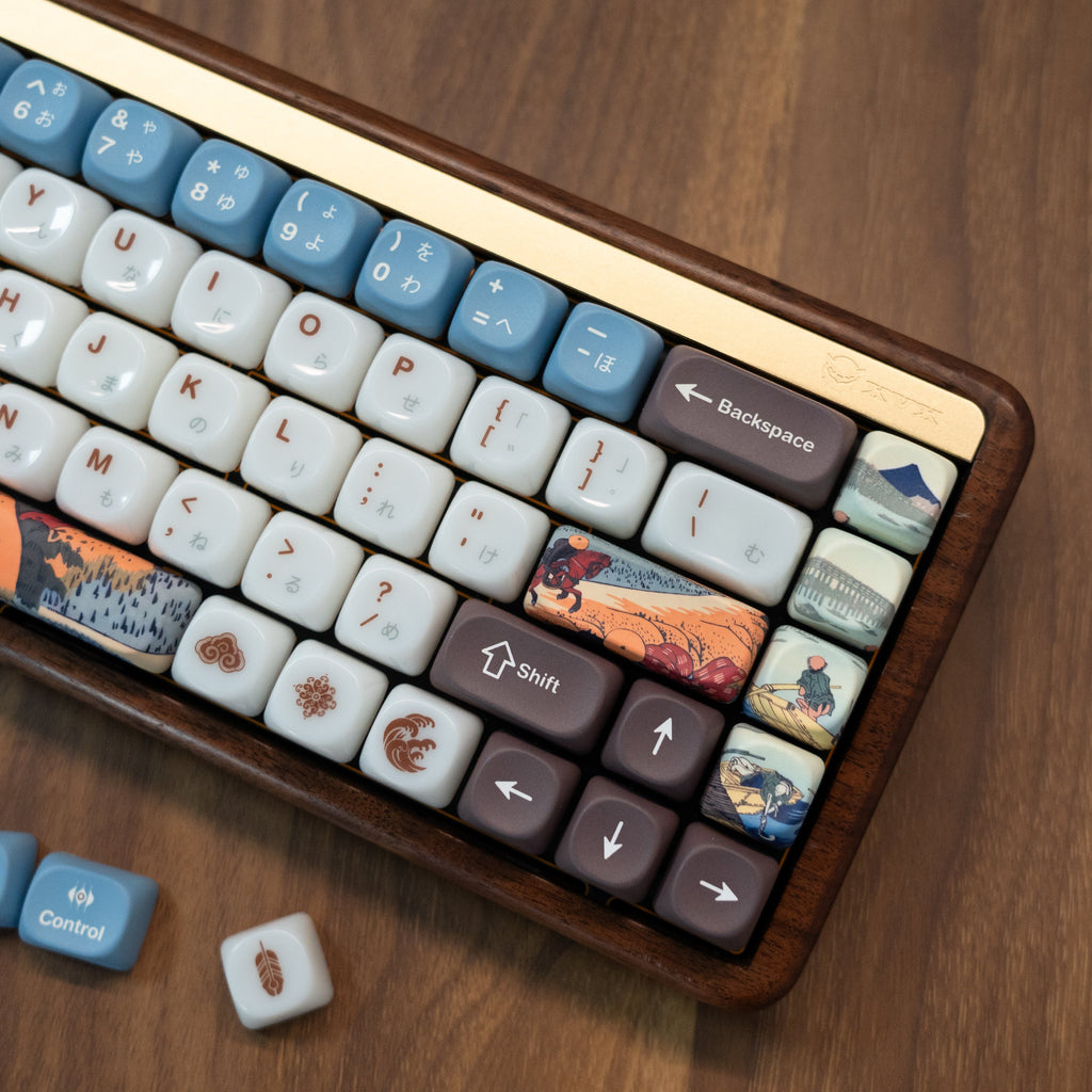 XVX U-kiyoe Fugaku (冨嶽) Series MOA Profile Dye-Sublimation PBT Keycap Set