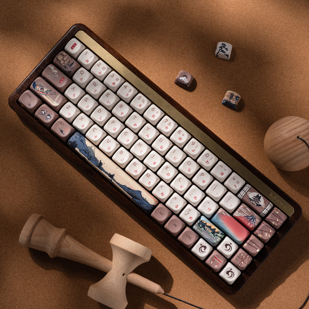 XVX U-kiyoe Fugaku (冨嶽) Series MOA Profile Dye-Sublimation PBT Keycap Set
