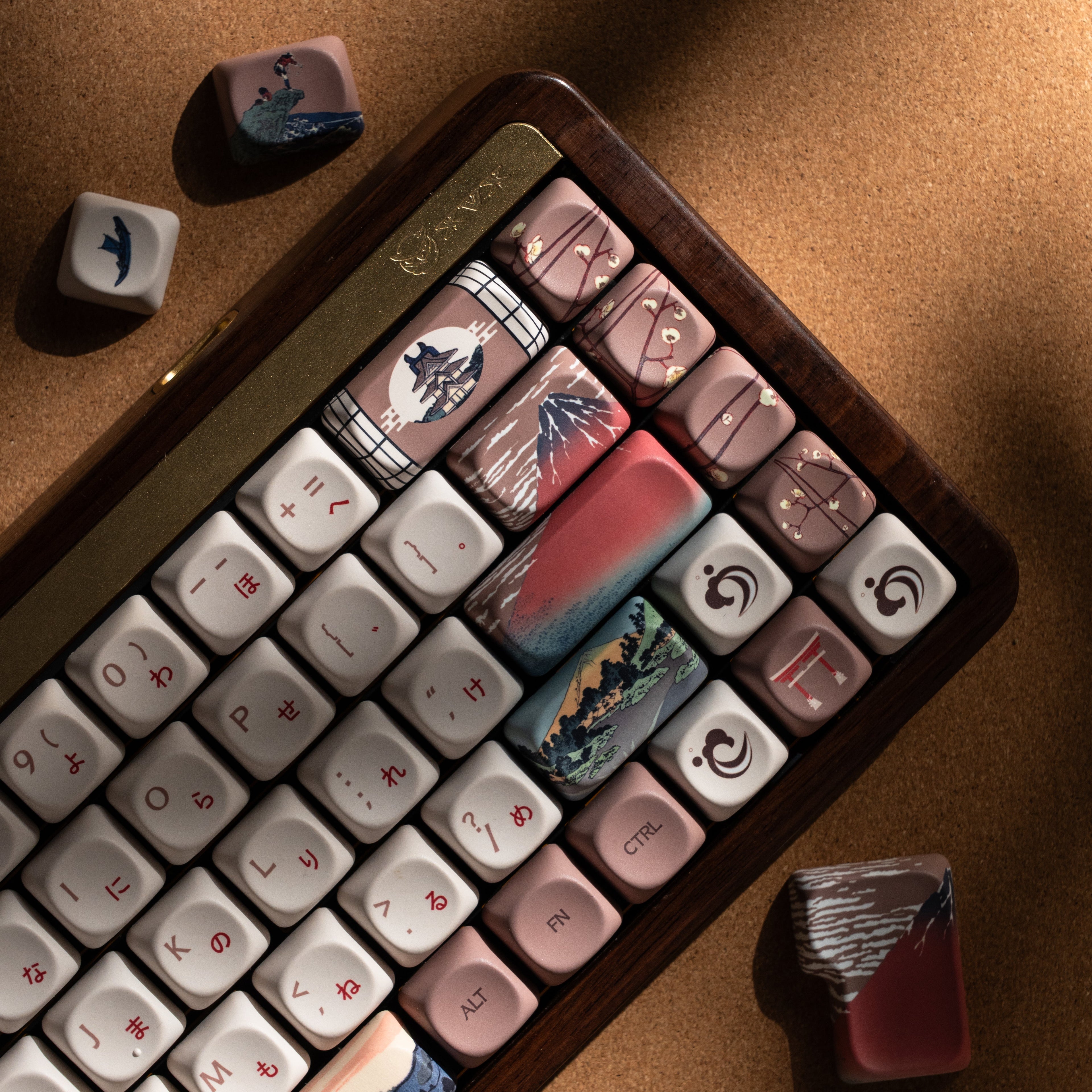 XVX U-kiyoe Fugaku (冨嶽) Series MOA Profile Dye-Sublimation PBT Keycap Set