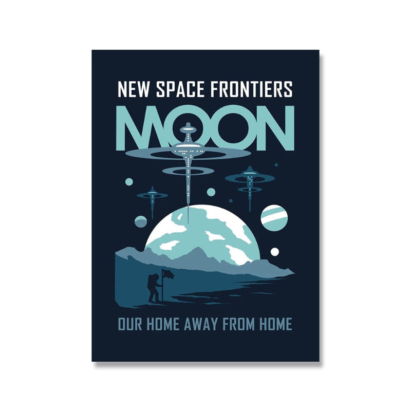 Planet Canvas Print Paintings
