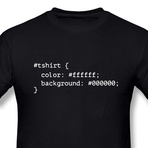 CSS Web Developer T-Shirt